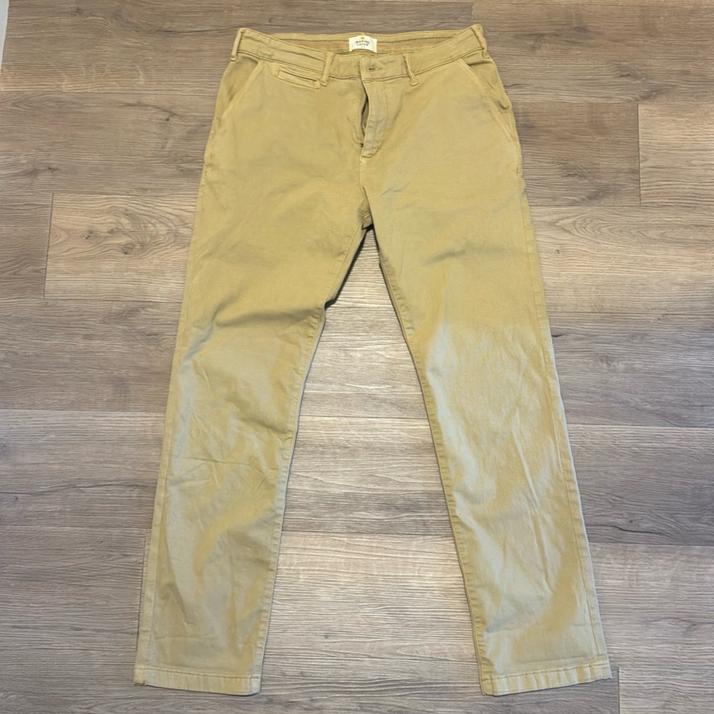 Marine Layer - Men’s Khaki Pants - Size 36 x 32